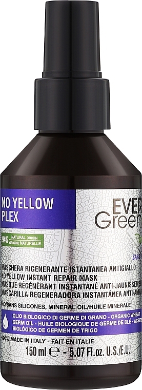 Anti-Gelb-Reflexions-Sprühmaske  - EveryGreen No Yellow Plex Instant Repair Mask — Bild N1