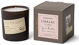 Düfte, Parfümerie und Kosmetik Duftkerze im Glas - Paddywax Library Jane Austen Candle