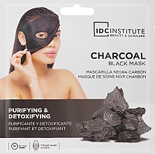 Düfte, Parfümerie und Kosmetik Tuchmaske für das Gesicht mit Aktivkohle - IDC Institute Charcoal Tissue Face Mask