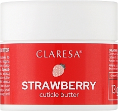 Nagelhautöl Erdbeere - Claresa Strawberry Cuticle Butter — Bild N2