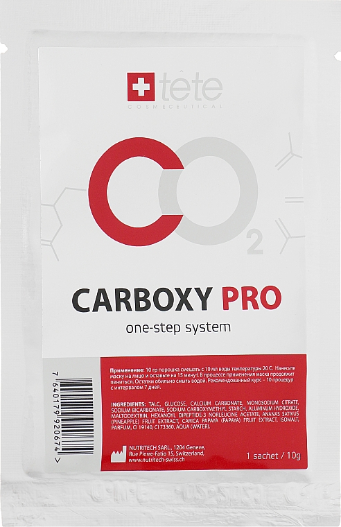 Einstufige Carboxytherapie - TETe Cosmeceutical CO2 Carboxy Pro — Bild N3