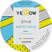 Mattierende Haarpaste - Yellow Style Matte Paste — Bild N1