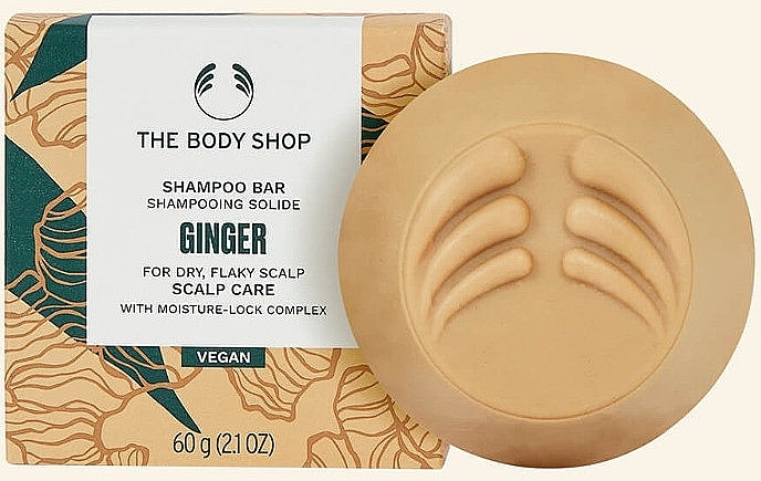 Festes Shampoo - The Body Shop Ginger Anti-Dandruff Shampoo Bar — Bild N1