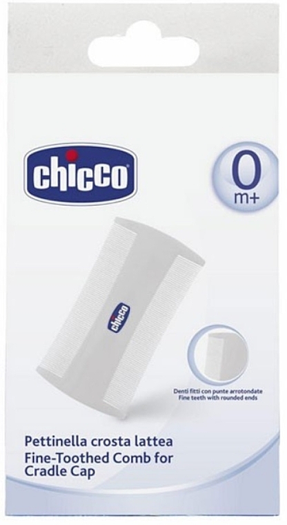 Kamm für Neugeborene - Chicco Fine-Toothed Comb For Cradle Cap  — Bild N2