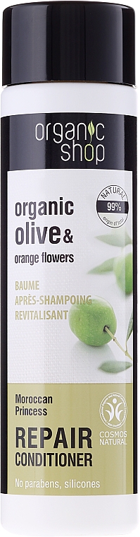 Regenerierende Haarspülung "Marokkanische Prinzessin" - Organic Shop Organic Olive and Argan Oil Repair Conditioner