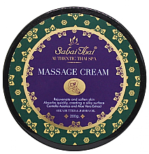 Düfte, Parfümerie und Kosmetik Massagecreme für den Körper mit Reiskleieöl und Aloe Vera - Sabai Thai Jasmine Massage Cream