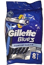 Einwegrasierer-Set - Gillette Blue 3 Comfort Slalom — Bild N1