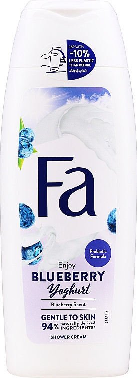 Duschgel mit Joghurt-Proteinen und Blaubeerduft - Fa Yoghurt Blueberry — Bild N1