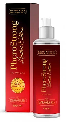 PheroStrong Limited Edition For Women - Massageöl für Damen mit Pheromonen — Bild N1