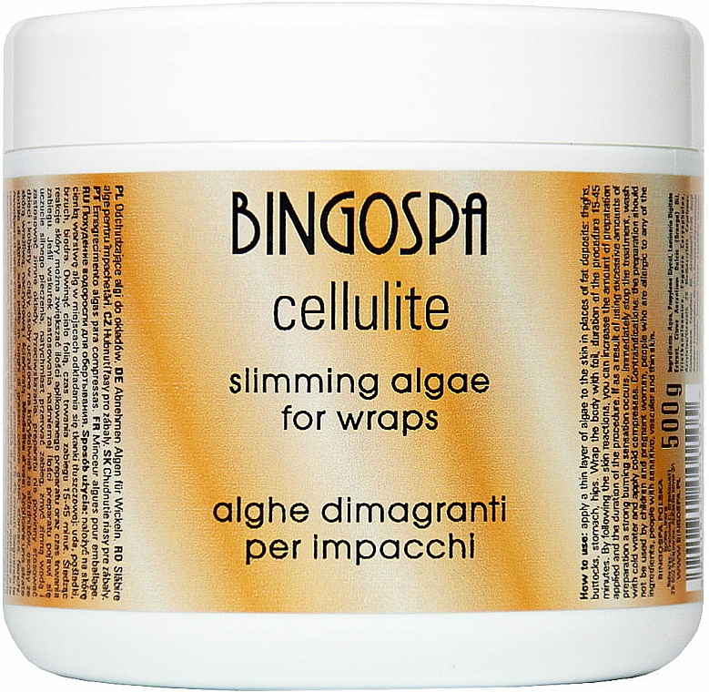 Modellierendes Massagegel für den Körper mit Algen - BingoSpa Slimming Algae For Wraps — Foto N1