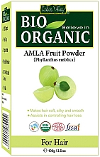 Fruchtpulver Amla für das Haar - Indus Valley Bio Organic Amla Fruit Powder — Bild N1