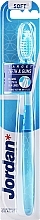 Düfte, Parfümerie und Kosmetik Zahnbürste weich Target blau mit Blume - Jordan Target Teeth & Gums Soft 