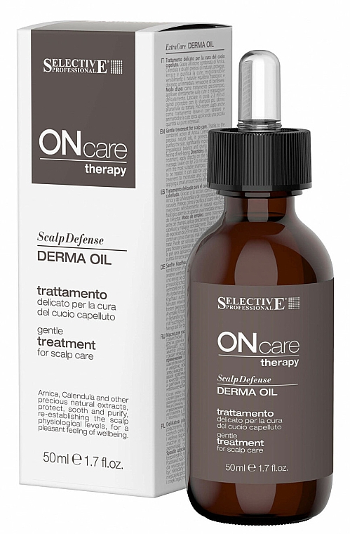 Pflegeöl für die Kopfhaut - Selective Professional On Care Therapy Scalp Defence Derma Oil — Bild N2