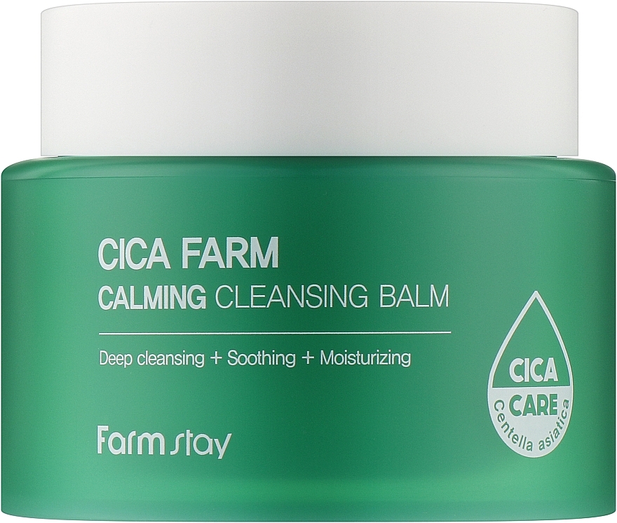 Reinigungsbalsam zum Waschen - FarmStay Cica Farm Calming Cleansing Balm — Bild N1