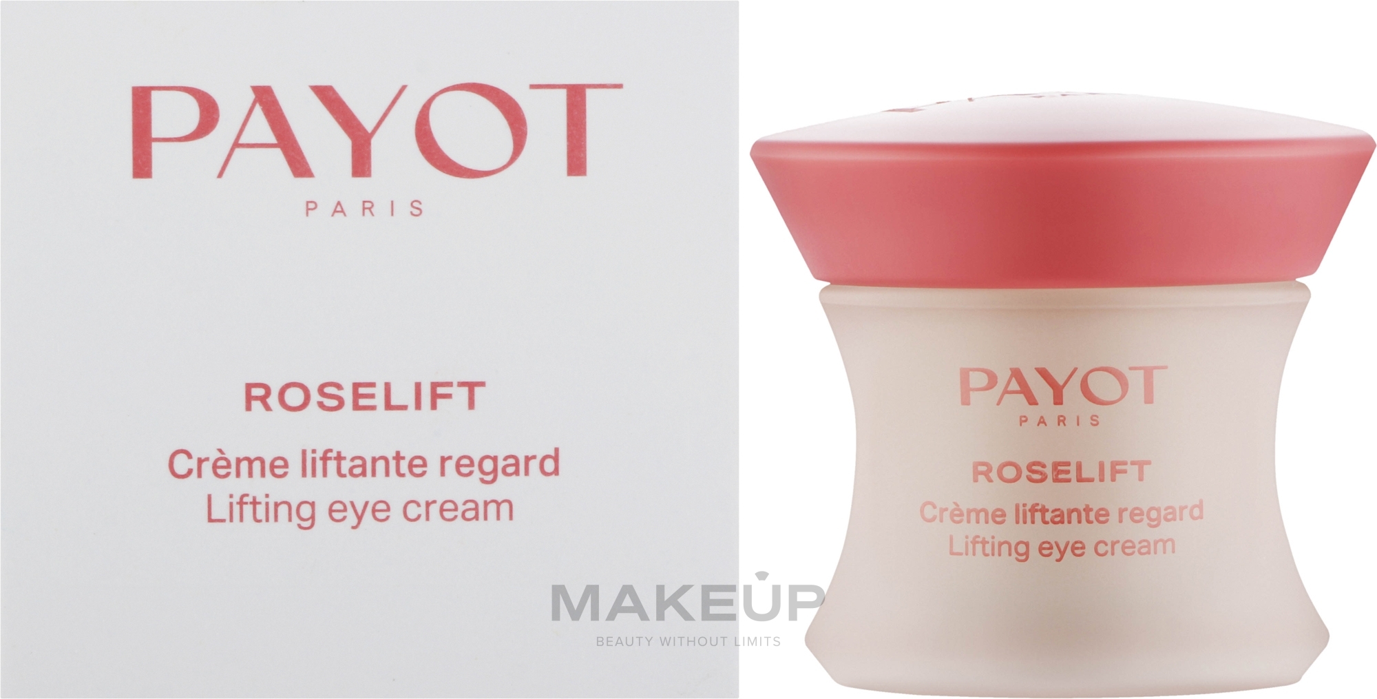 Leichte Creme für die Augenpartie - Payot Roselift Collagene Lifting Eye Cream  — Bild 15 ml