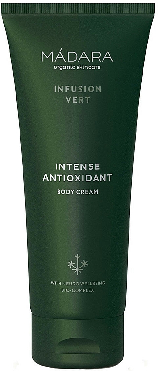 Revitalisierende und intensiv feuchtigkeitsspendende Körpercreme - Madara Cosmetics Infusion Vert Intense Antioxidant Body Cream — Bild N1