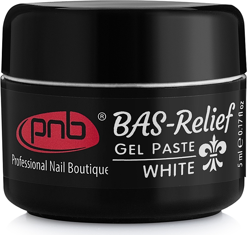 Gel-Paste für Nägel - PNB Gel Paste BAS-Relief — Bild N1