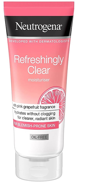 Reinigende Feuchtigkeitspflege für das Gesicht - Neutrogena Refreshingly Clear Pink Grapefruit Moisturiser — Bild N1