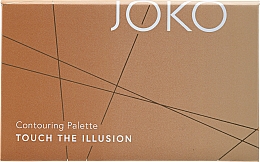 Düfte, Parfümerie und Kosmetik Konturpalette für das Gesicht - Joko Touch The Illusion Contouring Palette