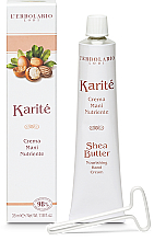 Pflegende Handcreme mit Shea Butter - L'Erbolario Karite Shea Butter Nourishing Hand Cream — Bild N1