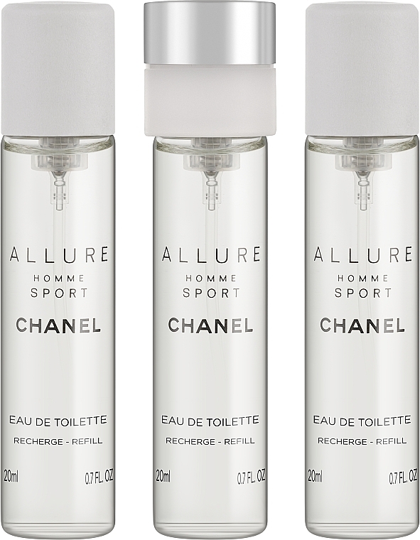 Chanel Allure Homme Sport - Eau de Toilette (3x20ml Refill) — Bild N2