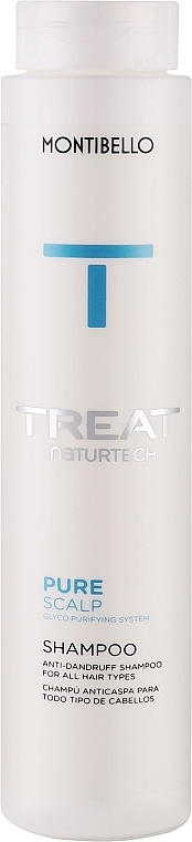 Beruhigendes Anti-Schuppen Shampoo für Frauen - Montibello Treat NaturTech Pure Scalp Shampoo — Bild N1