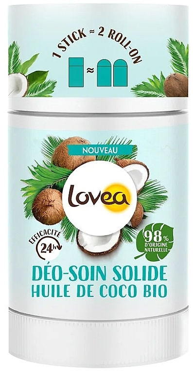 Deostick - Lovea Deo Soin Solide Coco Bio — Bild N1
