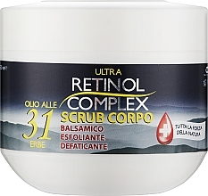 Düfte, Parfümerie und Kosmetik Körperpeeling mit Kräuterölen - Retinol Complex Body Scrub With 31 Herbal Oil