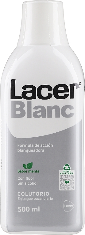 Mundwasser - Lacer Blanc Mint Mouthwash — Bild N1