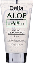 Mattierendes Gesichtsgel mit Aloesaft und Niacinamid - Delia Cosmetics Aloe Jelly Care Pure Mattifying — Bild N1