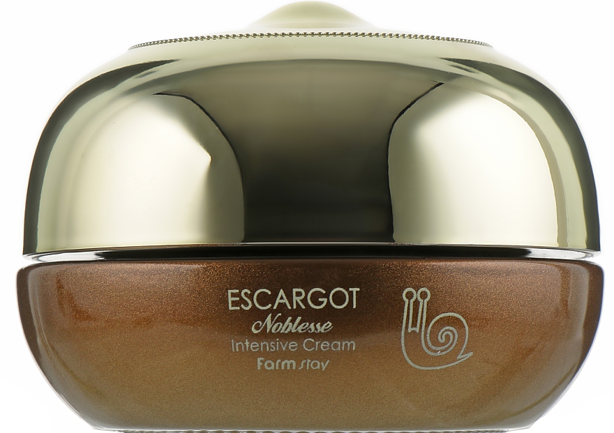 Gesichtscreme mit Königsschneckenextrakt - FarmStay Escargot Noblesse Intensive Cream — Bild N2