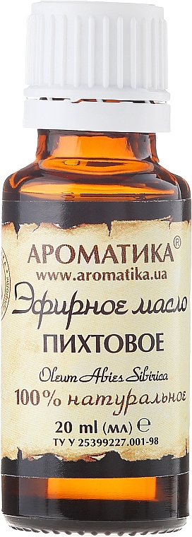 Ätherisches Tannenöl - Aromatika  — Bild N5