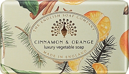 Düfte, Parfümerie und Kosmetik Seife Zimt und Orange - The English Soap Company Vintage Collection Cinnamon & Orange Soap