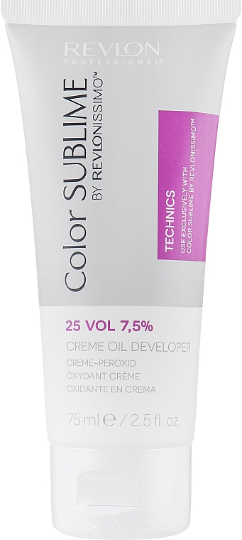 Creme-Peroxid 7,5% - Revlon Professional Revlonissimo Color Sublime Cream Oil Developer 25Vol 7,5%