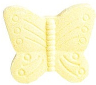 Badebombe Schmetterling gelb - IDC Institute Bath Fizzer Butterfly — Bild N1