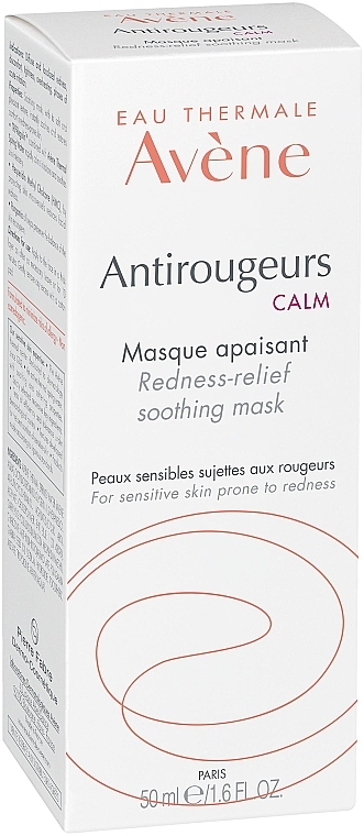 Beruhigende Gesichtsmaske gegen Hautrötungen mit Ruscus-Extrakt - Avene Antirougeurs Calm Redness-Relief Soothing Repair Mask — Bild N3