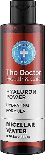 Mizellenwasser zum Abschminken - The Doctor Health & Care Hyaluron Power Micellar Water  — Bild N1