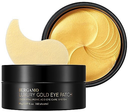 Augenpatches mit Goldpartikeln - Bergamo 24K Luxury Gold Hydrogel Eye Patch — Bild N2