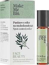 Düfte, Parfümerie und Kosmetik Spot Roller bei Unvollkommenheiten mit Teebaum-Extrakt - Make Me Bio Face Beauty Spot Control Roller