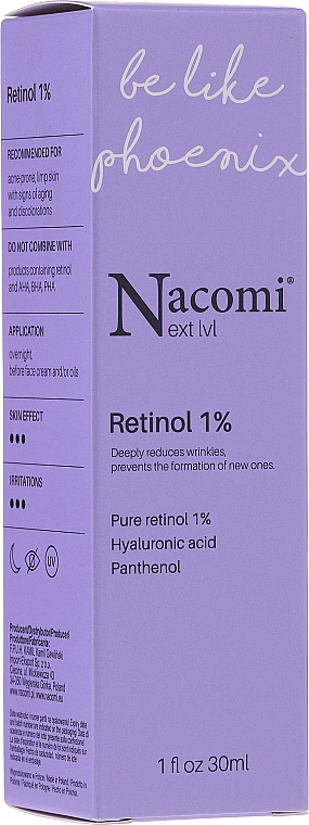 Nachtserum mit 1% Retinol - Nacomi Next Level Retinol 1% — Bild N1