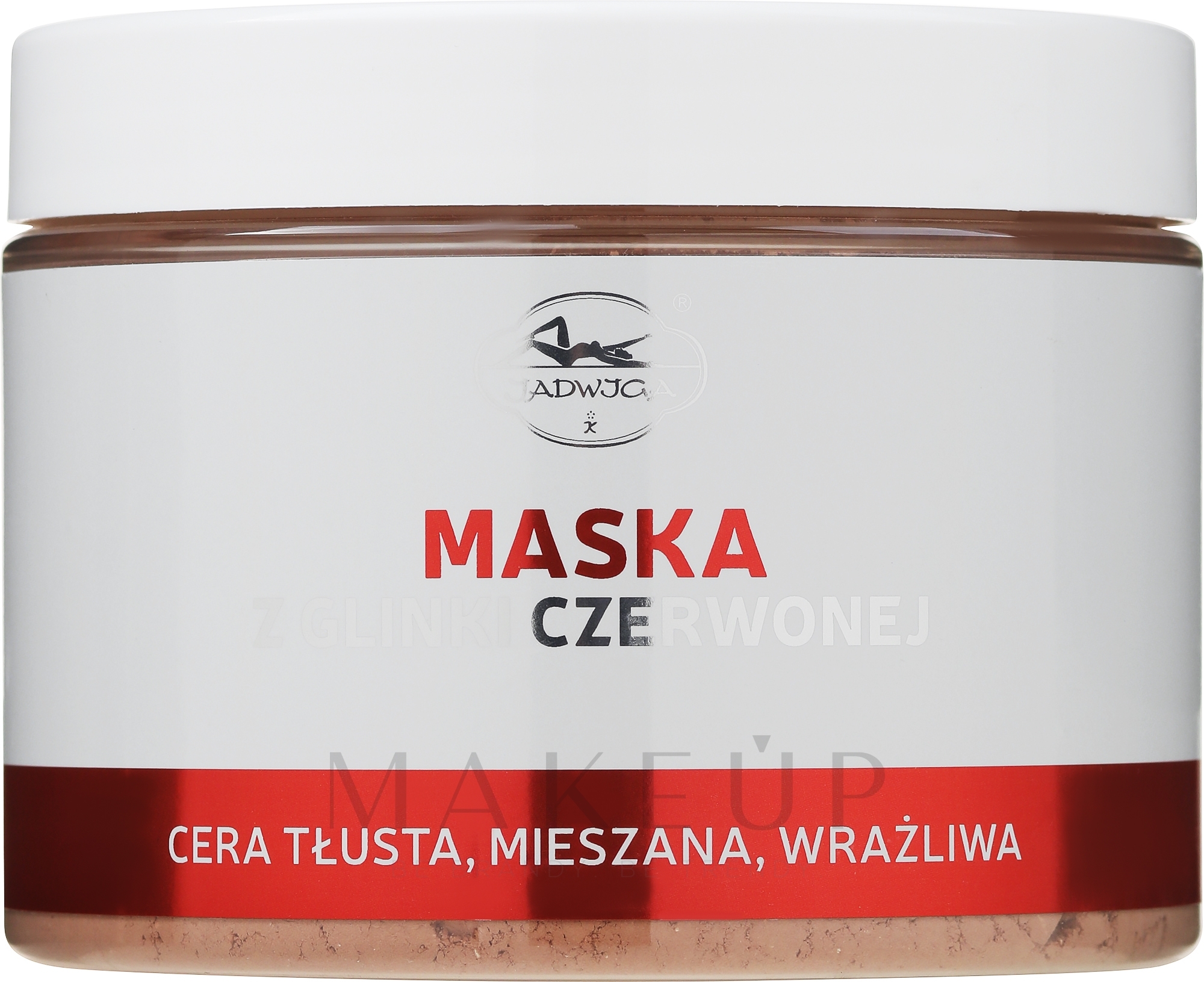 Gesichtsmaske mit rotem Ton - Jadwiga Face Mask — Bild 500 ml