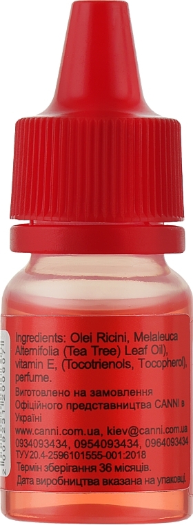 Nagelhautöl Erdbeere - Canni Cuticle Oil Strawberry — Bild N2