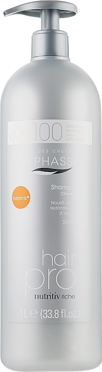 Pflegendes Shampoo für trockenes Haar - Byphasse Hair Pro Shampoo Nutritiv Riche — Bild N2