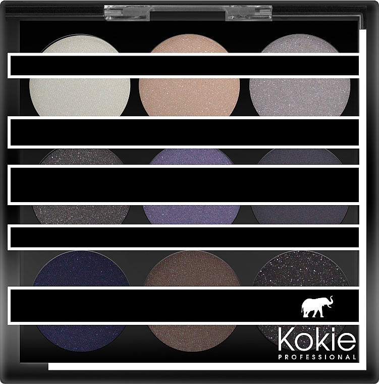 Lidschatten-Palette - Kokie Professional Eyeshadow Palette — Bild N1
