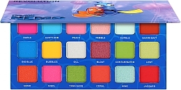 Düfte, Parfümerie und Kosmetik Lidschattenpalette - Makeup Revolution Disney & Pixar’s Finding Nemo-Inspired Shadow Palette