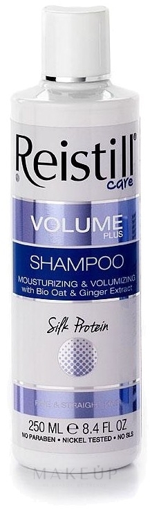 Feuchtigkeitsspendendes Shampoo mit Hafer und Ingwer - Reistill Volume Plus Shampoo — Bild 250 ml