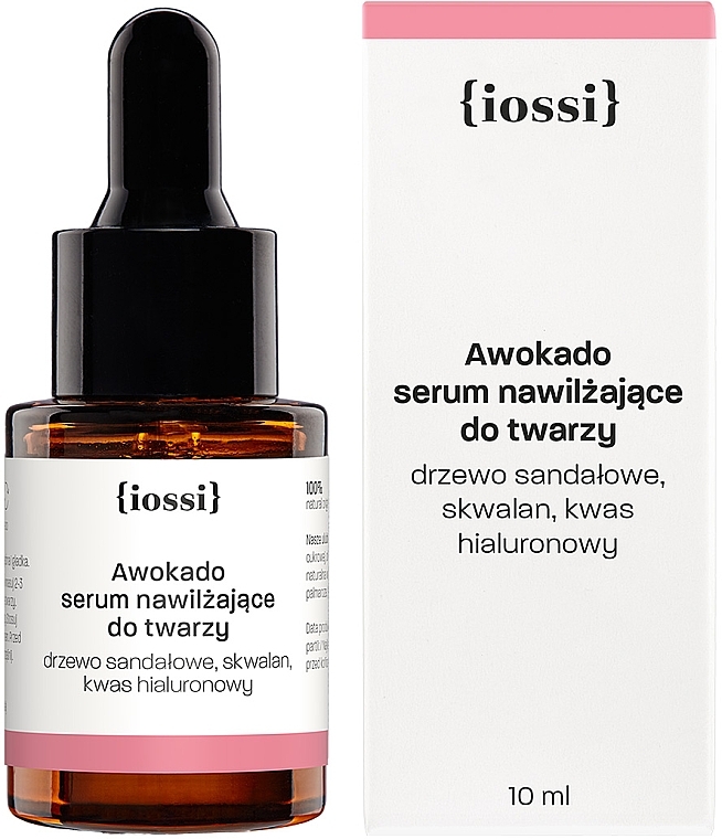 Feuchtigkeitsspendendes Gesichtsserum mit Avocadoöl - Iossi Serum For Face (Mini) — Bild N2