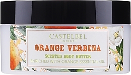 Pflegende und feuchtigkeitsspendende Körperbutter mit Orangen- und Eisenkrautduft - Castelbel Smoothies Orange Verbena Body Butter — Bild N1