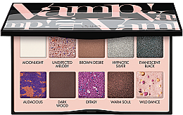 Aromatische Augenpalette schwarz - Pupa Vamp! Palette Black — Bild N3