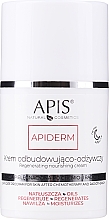 Regenerierende und pflegende Nachtcreme nach Chemotherapie und Bestrahlung - APIS Professional Apiderm — Bild N1